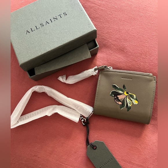 AllSaints Flora chain wallet - Picture 1 of 5